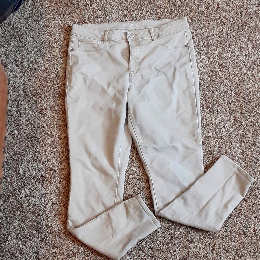 Tan khakis